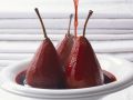 Birnen in Rotwein Rezept