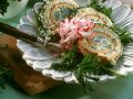 Biskuit-Kräuterroulade Rezept