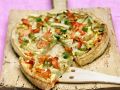 Blätterteigtarte mit Lauch und Räucherlachs Rezept