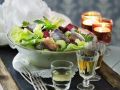 Blattsalat mit Matjes Rezept
