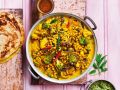 Blumenkohl-Curry mit Romanesco und Kichererbsen Rezept