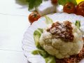 Blumenkohl mit Hackfleischsauce Rezept