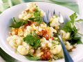Blumenkohlsalat mit Ei-Schinken-Sauce Rezept