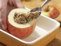 Bratapfel mit Dinkelfüllung Zubereitung Schritt 4 Bratapfel mit Dinkelfüllung Zubereitung Schritt 4