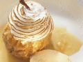 Bratapfel mit Baiser und Vanillecreme Rezept