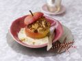 Bratapfel mit Marzipan und Vanillesoße Rezept