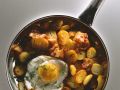 Bratkartoffeln mit Speck und Ei Rezept