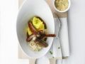 Bratwürstchen mit Sauerkraut und Kartoffelbrei Rezept