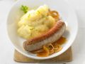 Bratwurst mit Kartoffel-Zwiebel-Brei Rezept