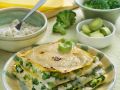 Brokkoli-Lauch-Lasagne Rezept