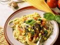 Brokkoli-Tomaten-Gemüse mit Nudeln Rezept