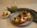 Brot mit Oliven und Feta Rezept