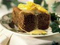 Brownies mit Orangensauce Rezept