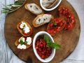 Bruschetta mit Frischkäse Rezept