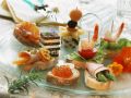 Bunter Canape-Teller Rezept