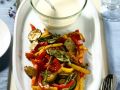 Buntes Gemüse mit Joghurtsauce Rezept