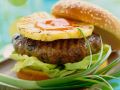 Burger mit gegrillter Ananas Rezept