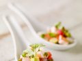 Ceviche mit Garnelen und Avocado Rezept