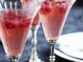 Champagner mit Himbeeren Rezept