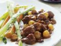 Champignon-Enten-Ragout mit Zwiebeln Rezept