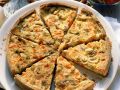 Champignon-Tomaten-Quiche Rezept