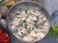 Champignons-Sahne-Sauce Rezept