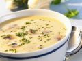Champignonsuppe vegan Rezept