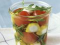 Cherrytomaten und Mini-Mozzarella in Marinade Rezept