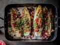 Chicorée mit Granatapfelkernen Rezept