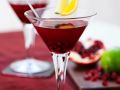 Cosmopolitan mit Granatapfelkernen Rezept