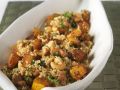 Couscous mit Cashewkernen und Kürbis Rezept