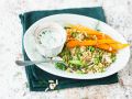 Couscous mit Erbsen und Möhren Rezept
