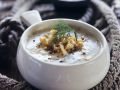 Cremige Fischsuppe mit geräuchertem Fisch Rezept