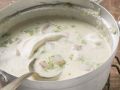 Cremige Fischsuppe mit Pernod Rezept