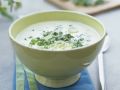 Cremige Kräuter-Lauchzwiebel-Suppe Rezept