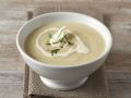 Cremige Pastinakensuppe mit Schellfisch Rezept