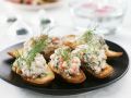 Crostini mit Flusskrebssalat Rezept