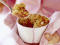 Crumble mit Apfel und Rhabarber Rezept
