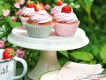 Cupcakes mit Erdbeer-Frosting Rezept
