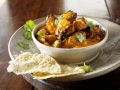 Curry mit Papadam (Indisches Fladenbrot) Rezept