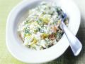 Dill-Zitronen-Risotto mit Räucherlachs Rezept