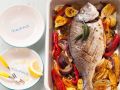 Dorade auf Ofengemüse Rezept