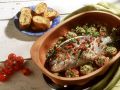 Dorade mit Tomaten im Römertopf Rezept