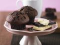 Dunkle Schokomuffins Rezept