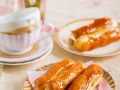 Eclairs mit Kaffeecreme und Karamel Rezept