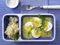 Eier in Curry-Senf-Sauce Rezept