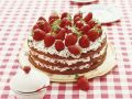 Einfache Erdbeertorte Rezept