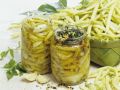 Eingemachte Bohnen mit Knoblauch Rezept