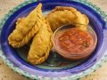 Empanadas mit Hackfüllung und Salsa Rezept