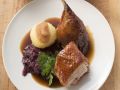 Ente mit Rotkraut und Knödel Rezept